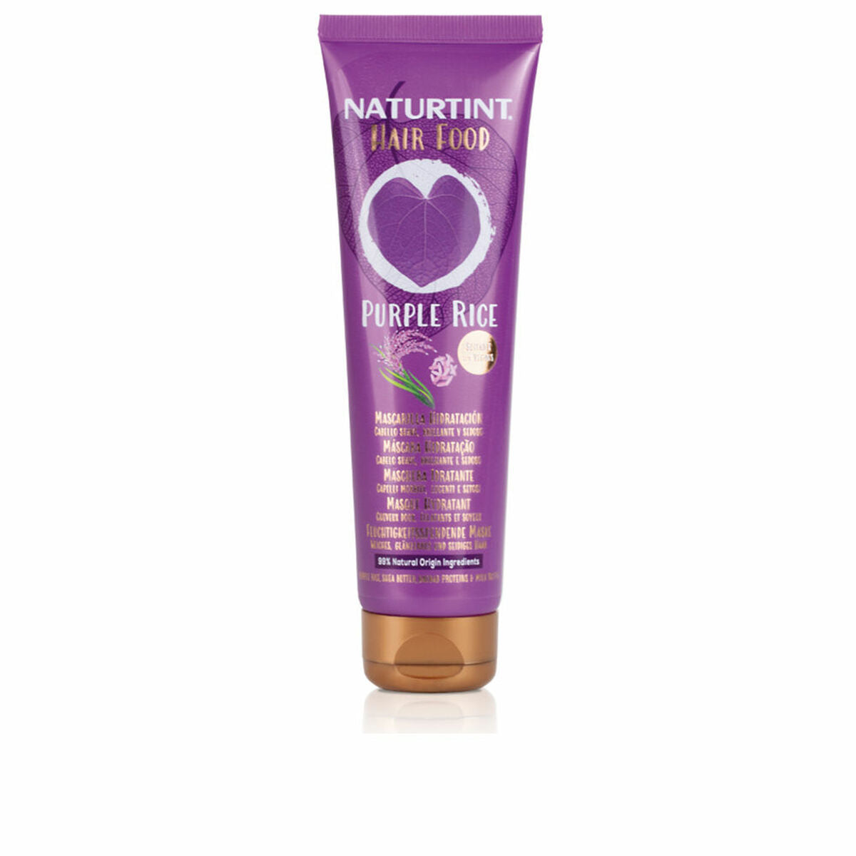Hårmaske Naturtint Hair Food Purple Rice 150 ml hårmaske emballage