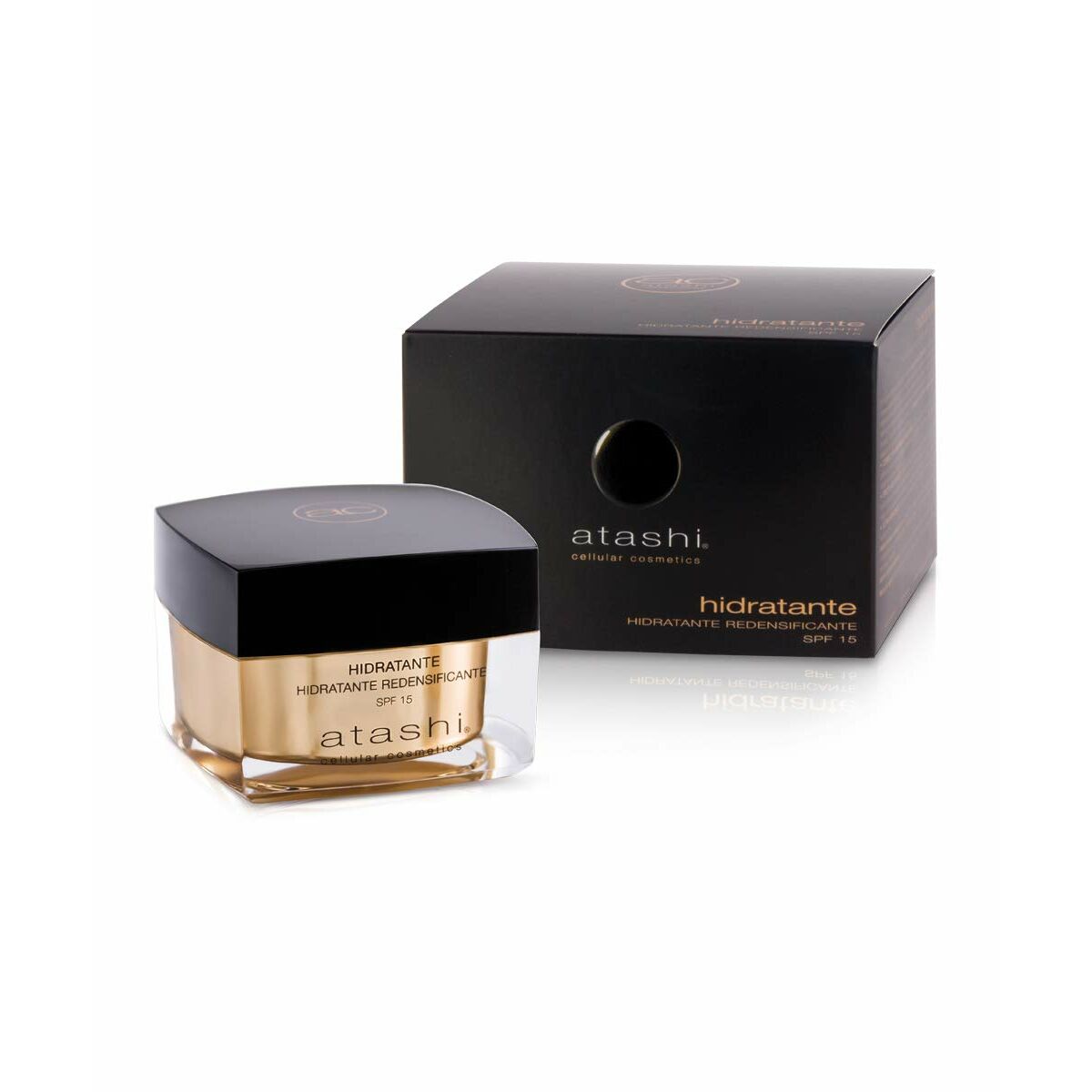 Hydrating Cream Atashi Celullar Cosmetic Spf 15 50 ml til kvinder hudplejeemballage