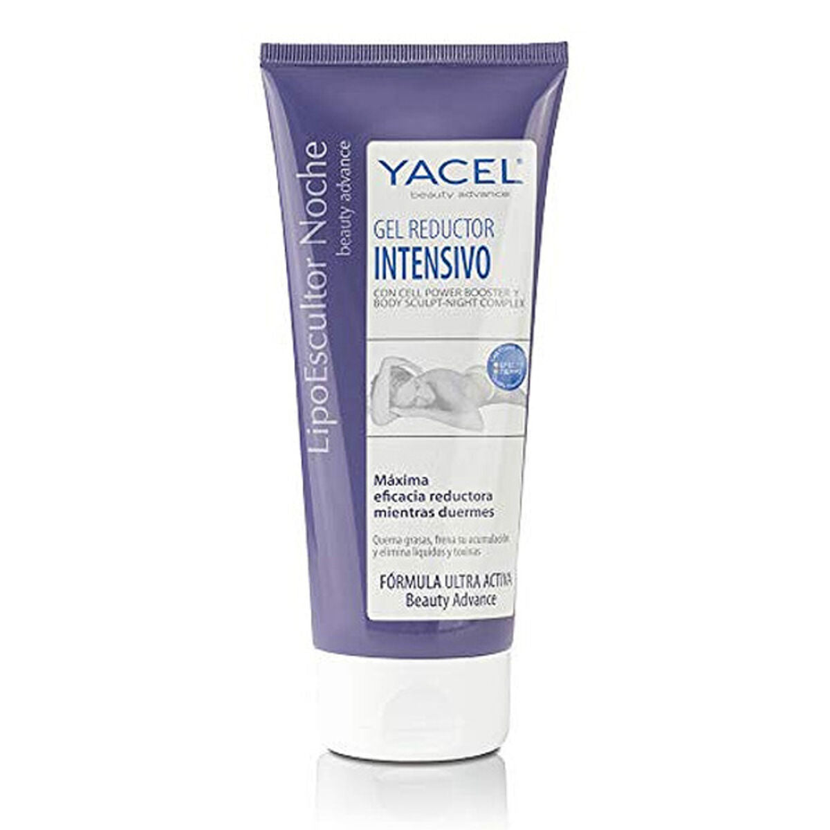 Reducing Gel Lipoescultor Yacel Lipoescultor Noche (200 ml) 200 ml til kvinder hudpleje emballage