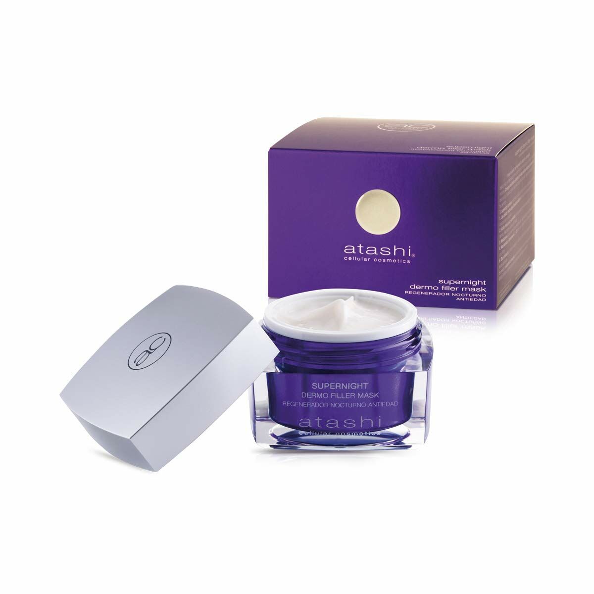 Ansigtsmaske Atashi Supernight 50 ml til kvinder maske emballage
