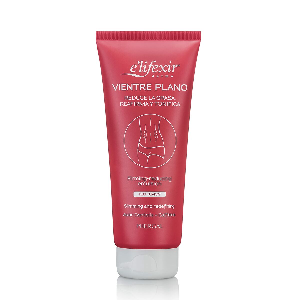Body Cream Elixir Flad maveeffekt 200 ml hudplejeemballage