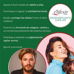Anti-hårtabspleje Elixir Esenciall Kapsler x 30 enheder) produktemballage