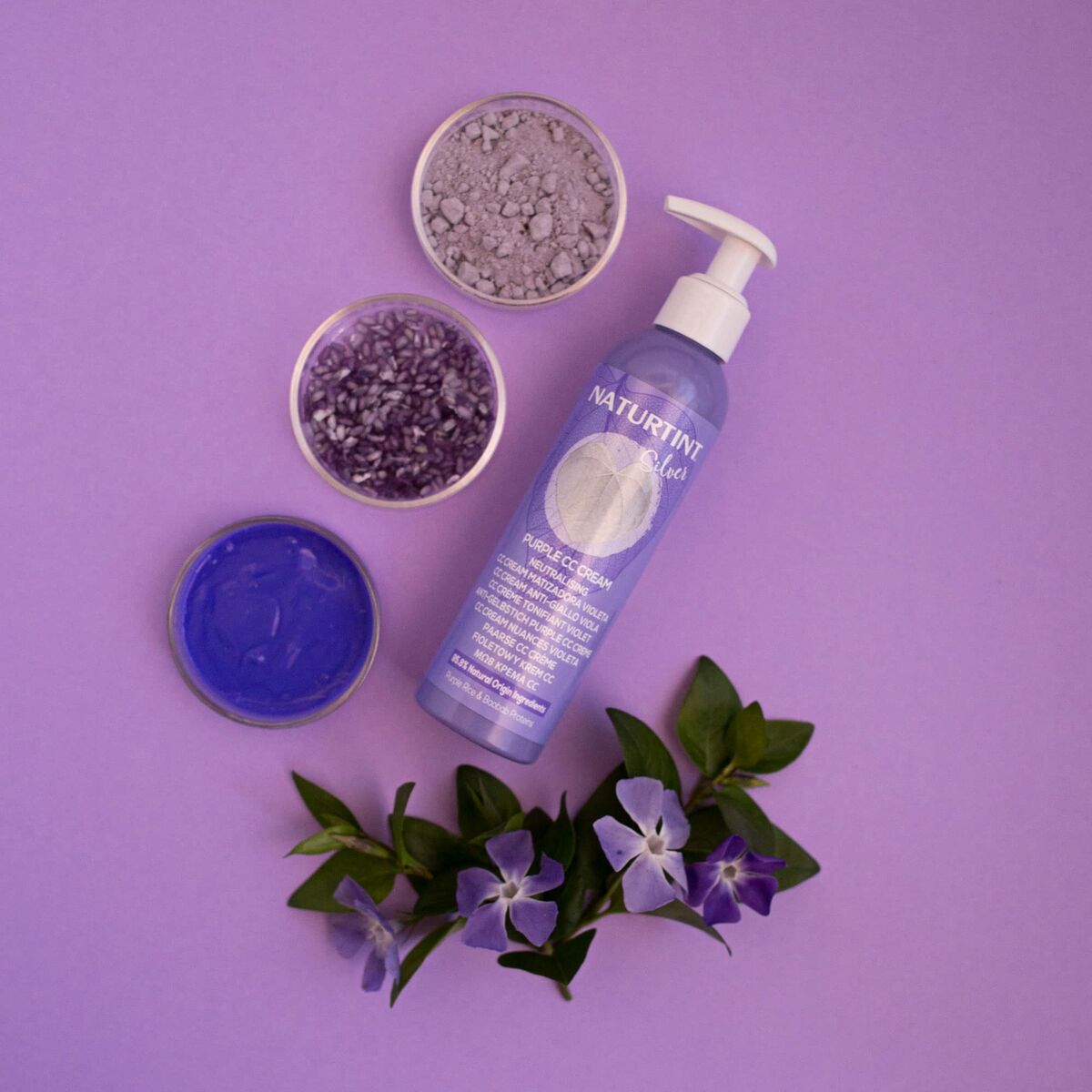 Hårmaske Naturtint SILVER 200 ml hårmaske emballage