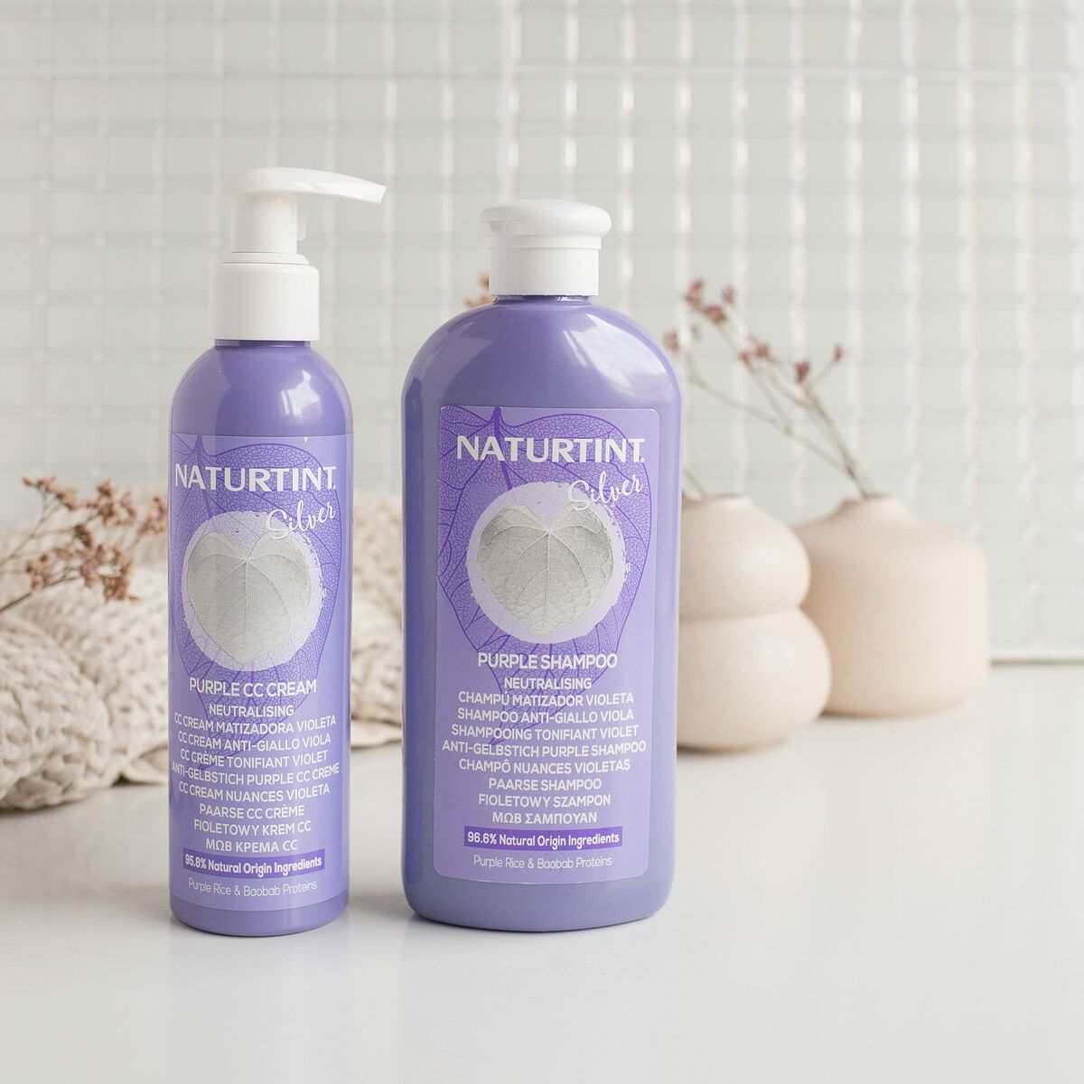 Hårmaske Naturtint SILVER 200 ml hårmaske emballage