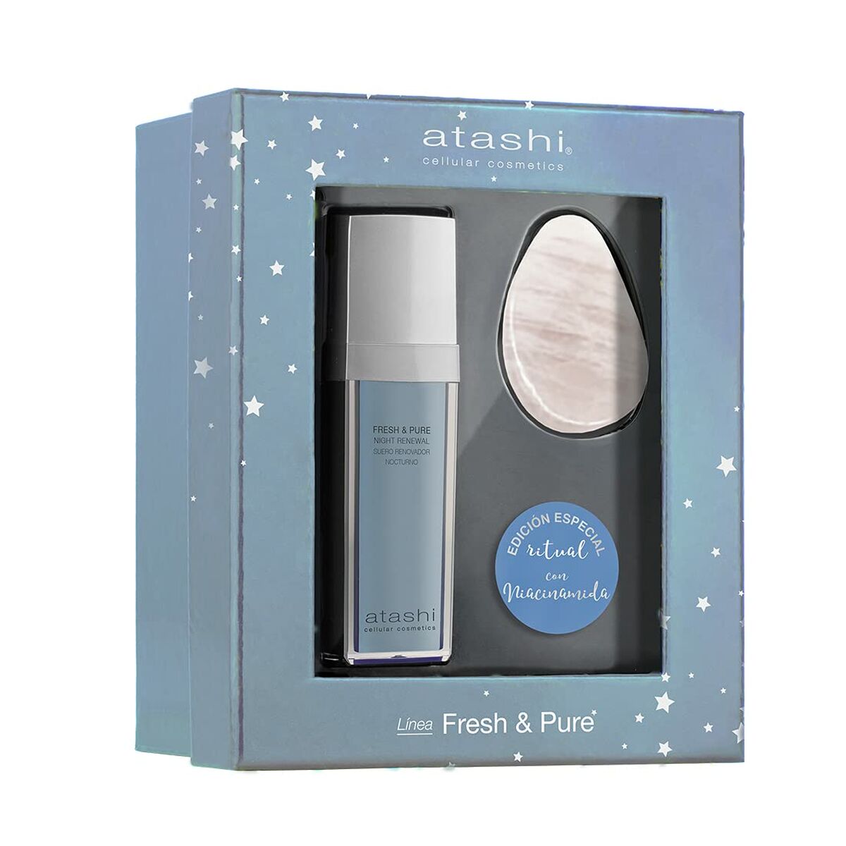 Beauty Kit Atashi Fresh Pure 2 Pieces produktemballage