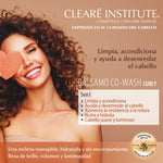 Curl Defining Fluid Clearé Institute Wash Curly 300 ml produktemballage