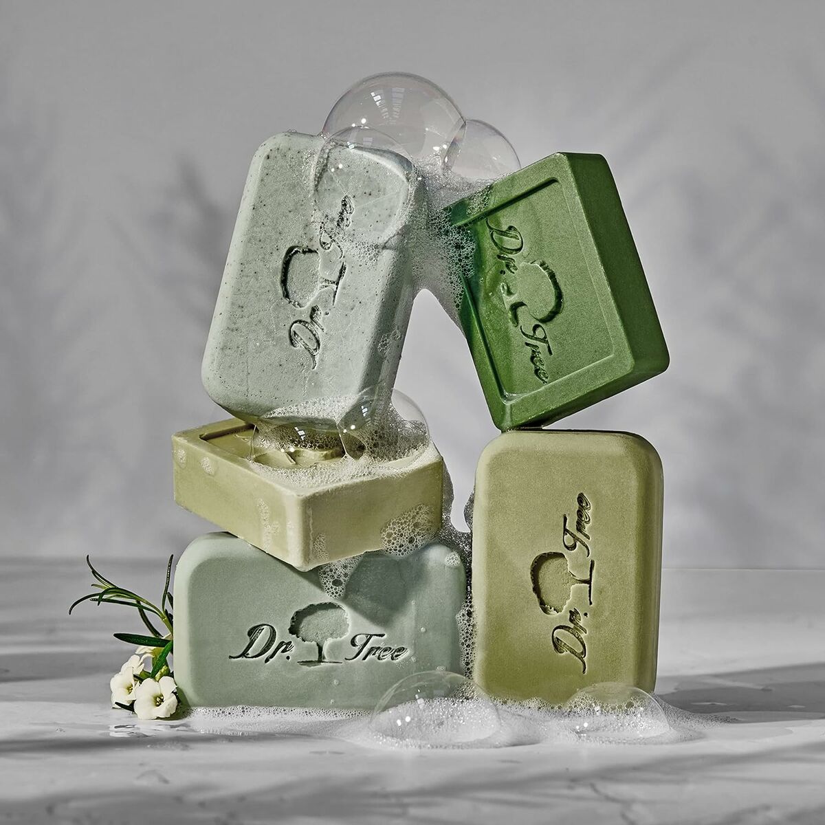 Brusesæt Dr. Tree Duo Sensitive skin 2 stk. produktemballage