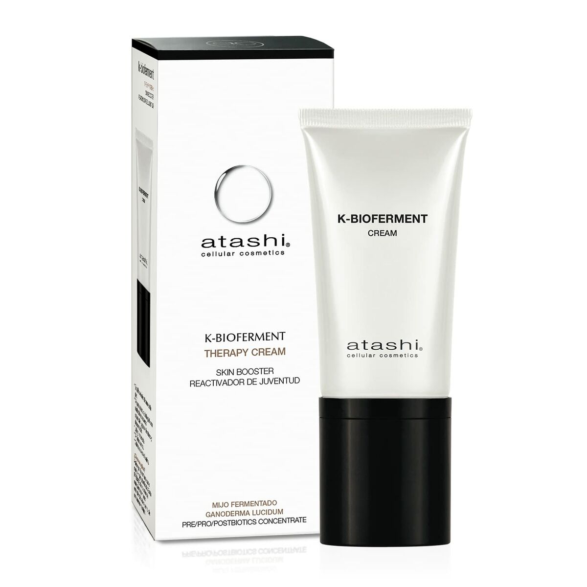 Ansigtscreme Atashi Bioferment 50 ml til kvinder hudpleje emballage