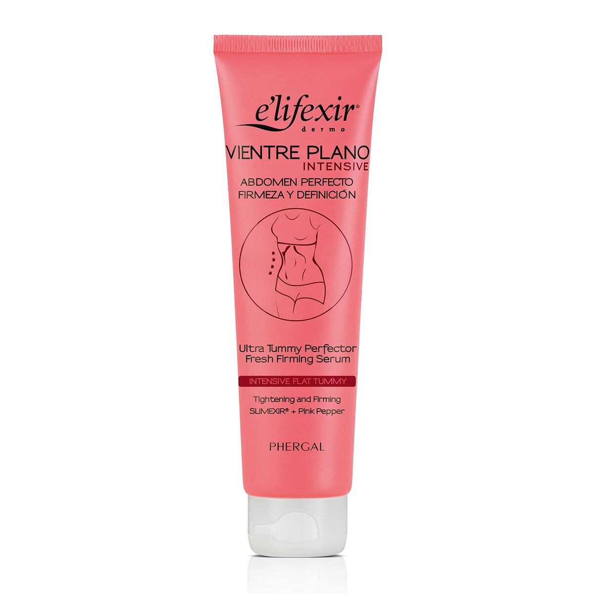 Firming Serum Elixir DERMO 150 ml Flad maveeffekt serumflaske