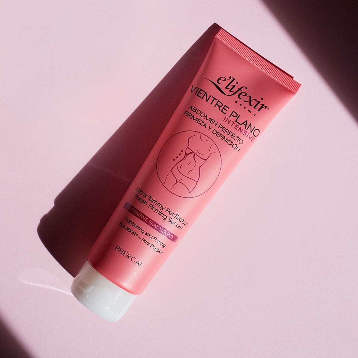 Firming Serum Elixir DERMO 150 ml Flad maveeffekt serumflaske