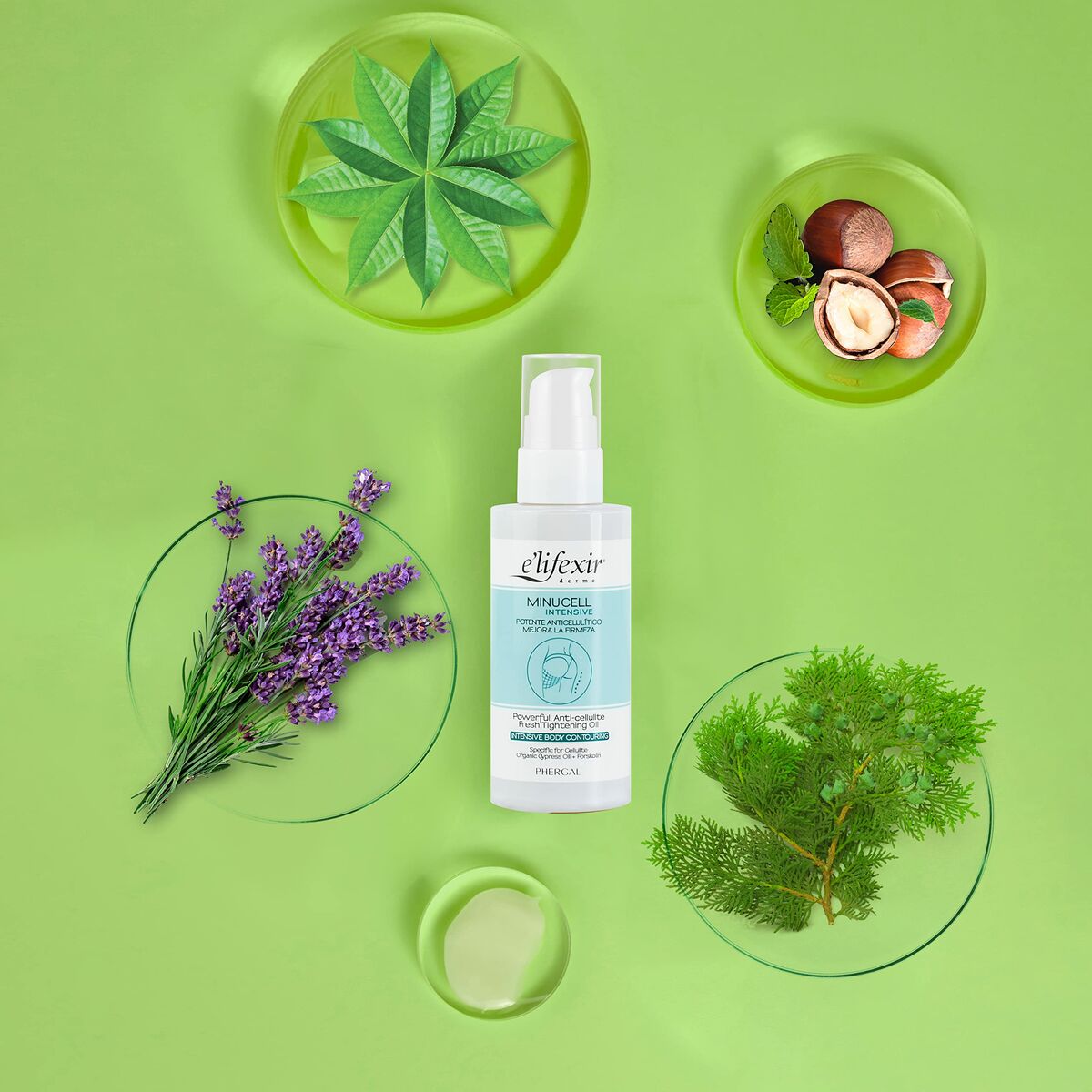 Anti-Cellulite Body Oil Elixir Minucell Intensive 100 ml produktemballage