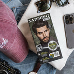 Permanent Dye Naturtint MEN Black for Men produktemballage