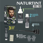 Permanent Dye Naturtint MEN Nº 4n-Castano Naturlig produktemballage