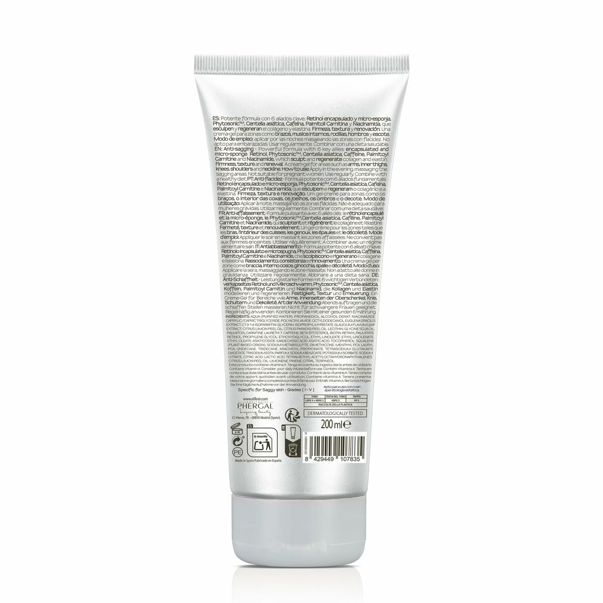 Firming Body Cream Elixir DERMO 200 ml hudplejeemballage