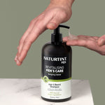 Shampoo Naturtint MEN 500 ml til mænd shampooflaske