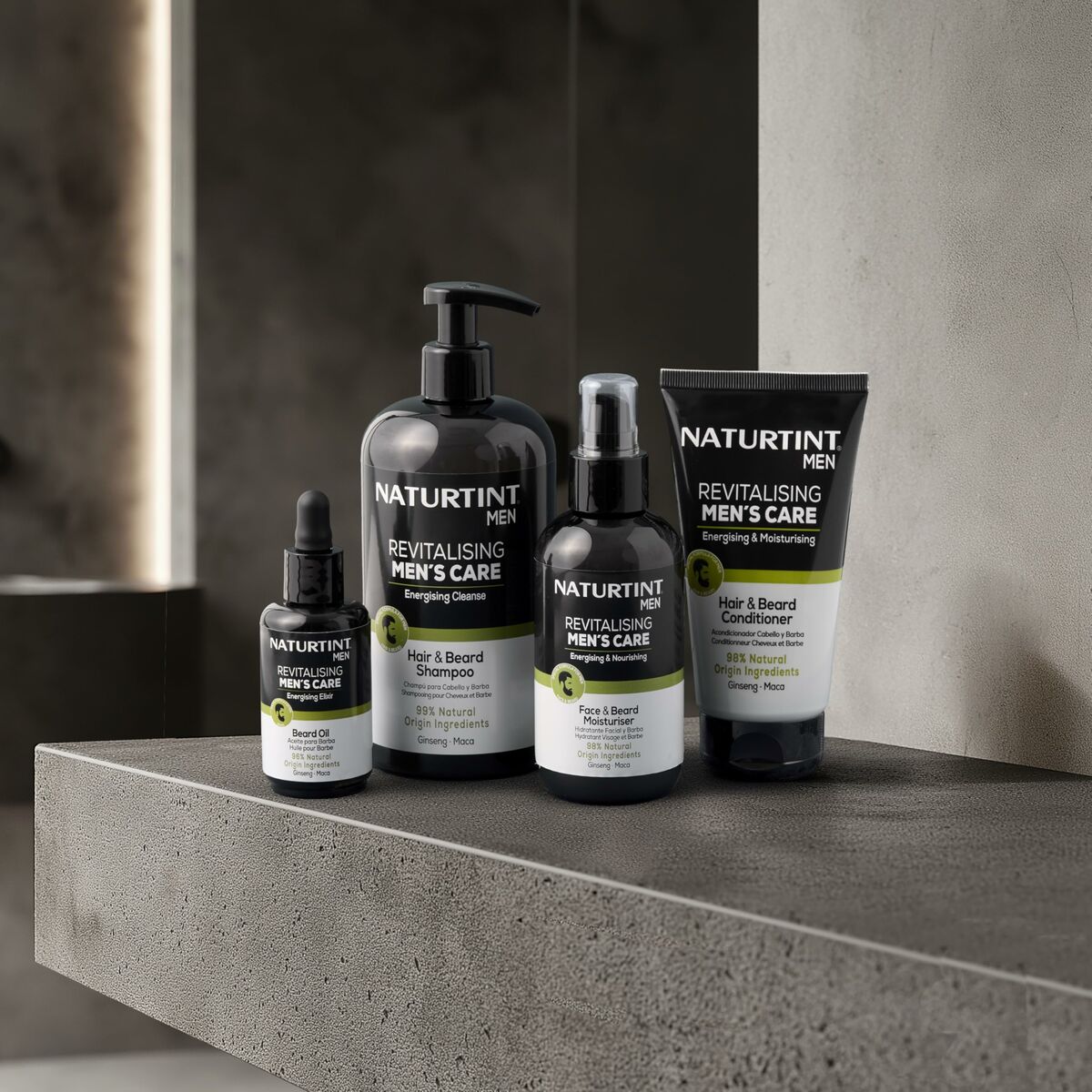 Aftershave Lotion Naturtint MEN hudpleje emballage