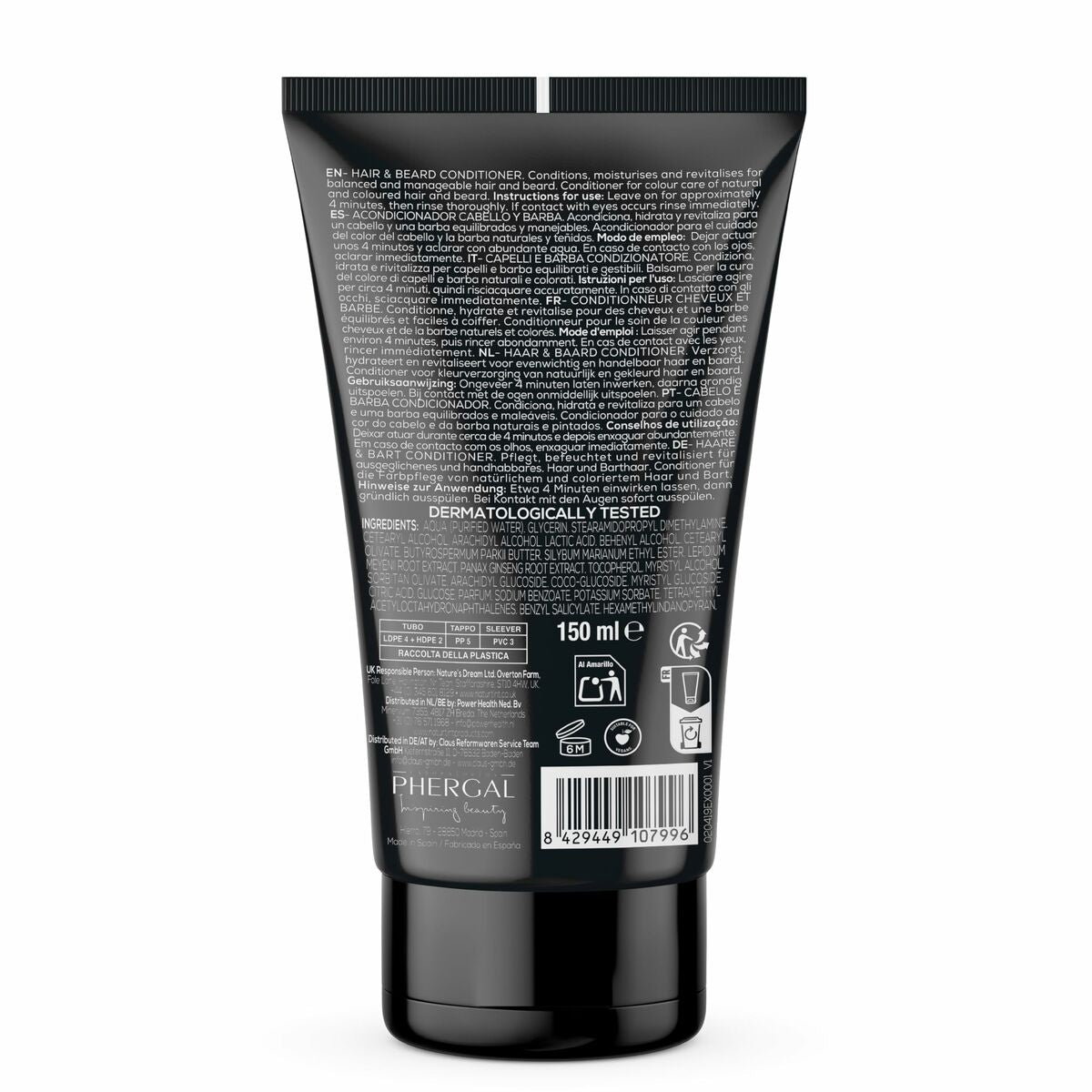 Aftershave Lotion Naturtint MEN hudpleje emballage