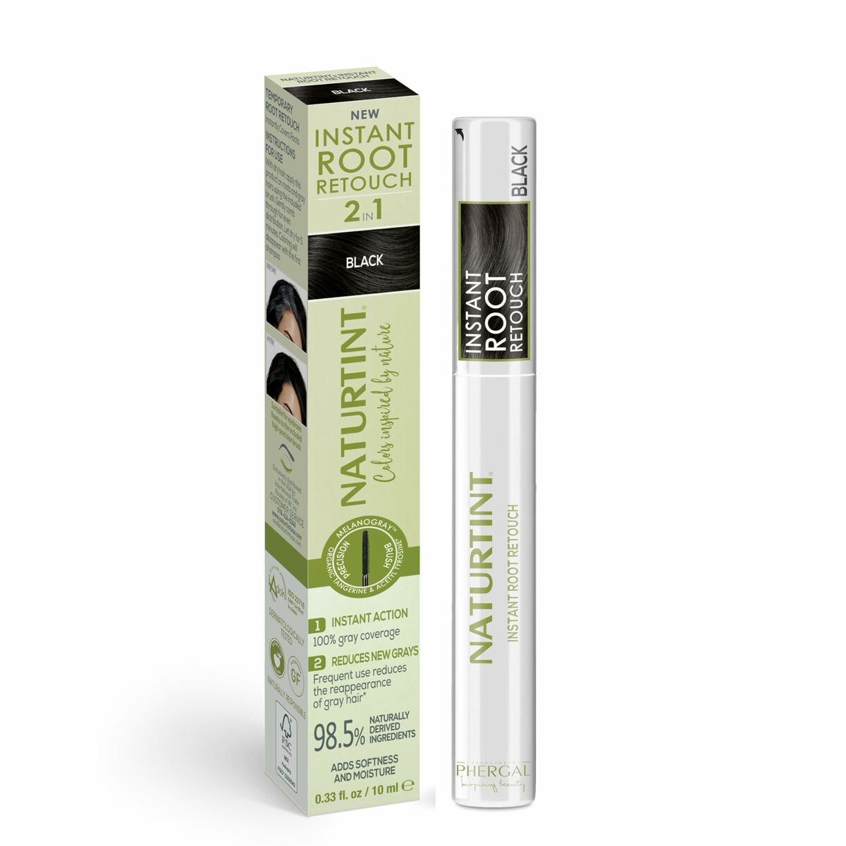 Hårmaske Naturtint COLORACIÓN 10 ml hårmaske emballage