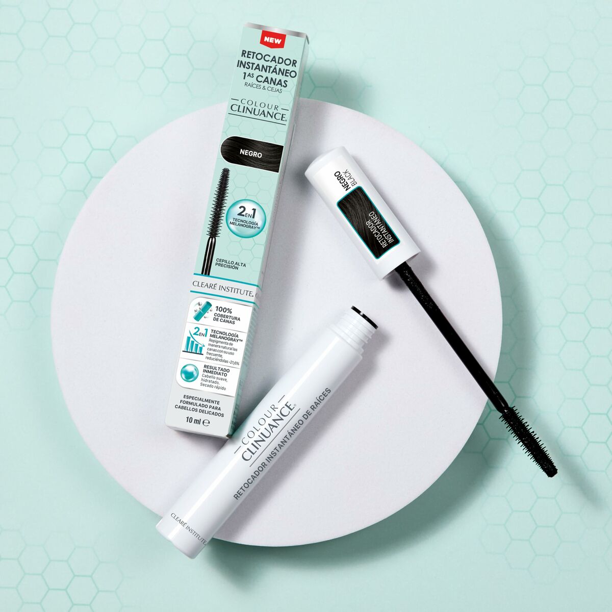 Eyebrow Tint Clearé Institute COLOR CLINUANCE Dark Blonde 10 ml produktemballage