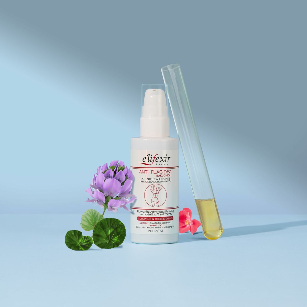 Firming Body Oil Concentrate Elixir DERMO 100 ml produktemballage