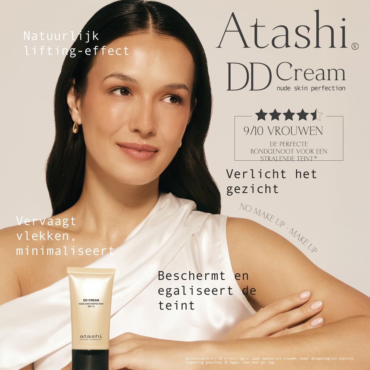 Kosmetiksæt Atashi EFECTO PEARL SKIN 360º 6 stk. produktemballage