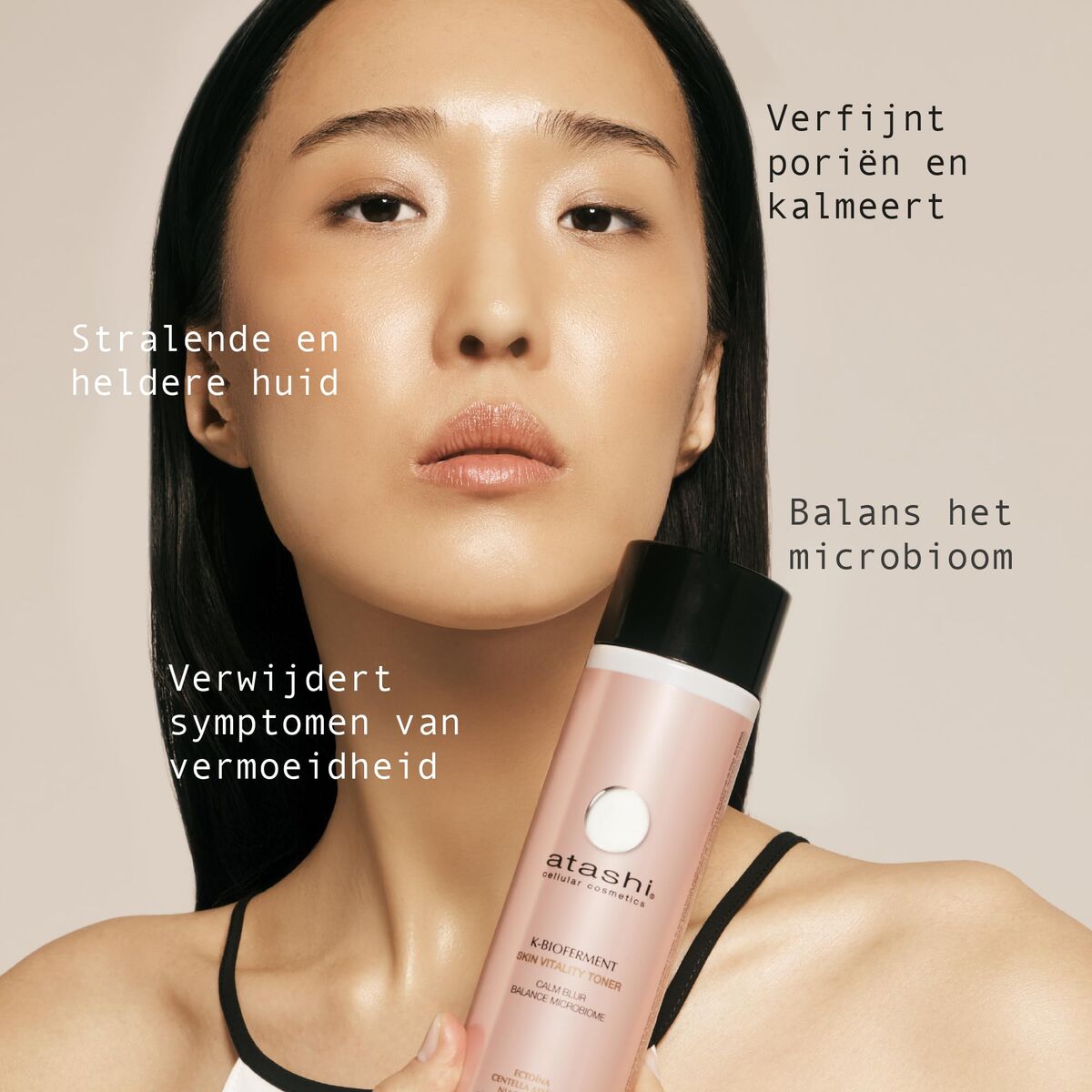 Kosmetiksæt Atashi EFECTO PEARL SKIN 360º 6 stk. produktemballage