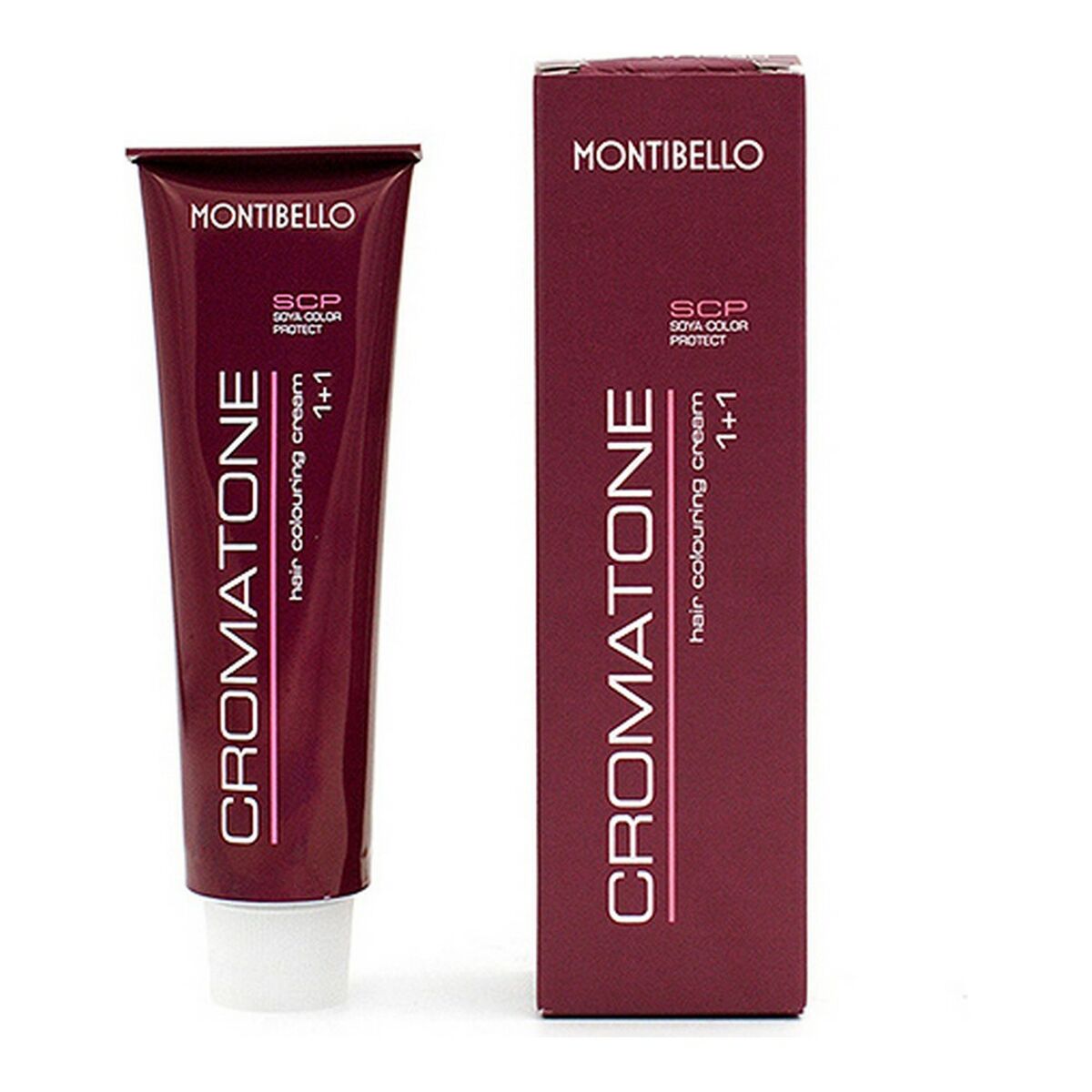 Permanent Dye Cromatone Montibello 8347 Nº 5,4 Brown (60 ml) produktemballage
