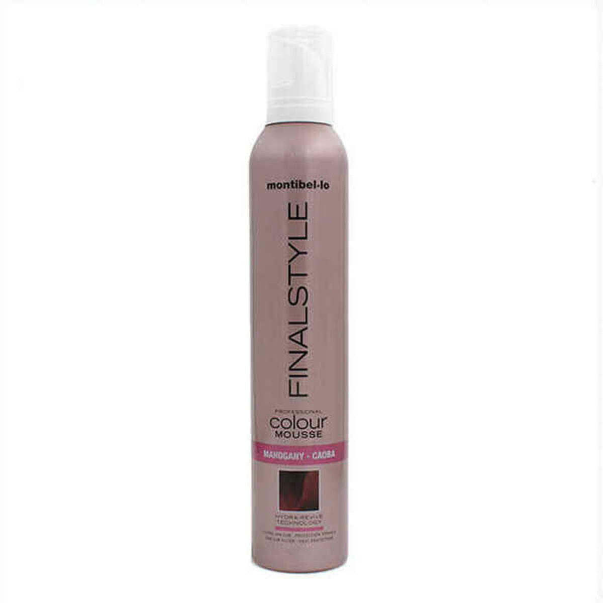 Color Foam Montibello Finalstyle Color Mahogni produktemballage