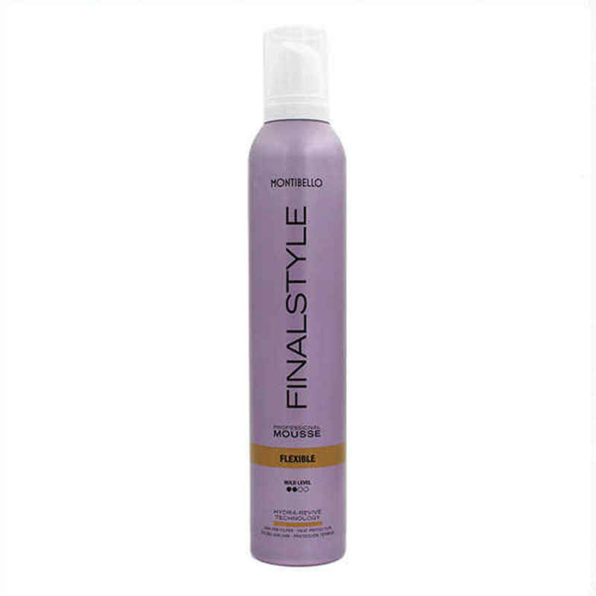 Volumising Foam Montibello Finalstyle Mousse Fleksibel produktemballage