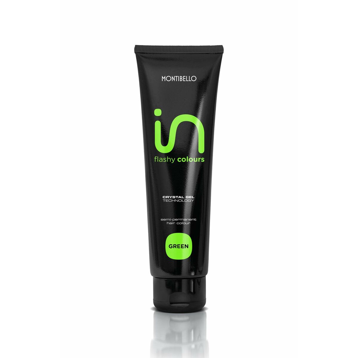 Semi-permanent Colourant Montibello I Flashy Color Green 150 ml produktemballage