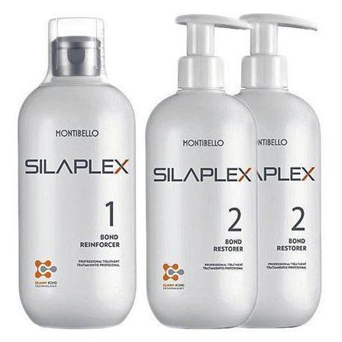 Hårdressingsæt Montibello Silaplex 3 stk. produktemballage