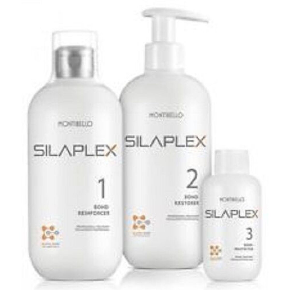 Hårdressingsæt Montibello Silaplex 3 stk. produktemballage