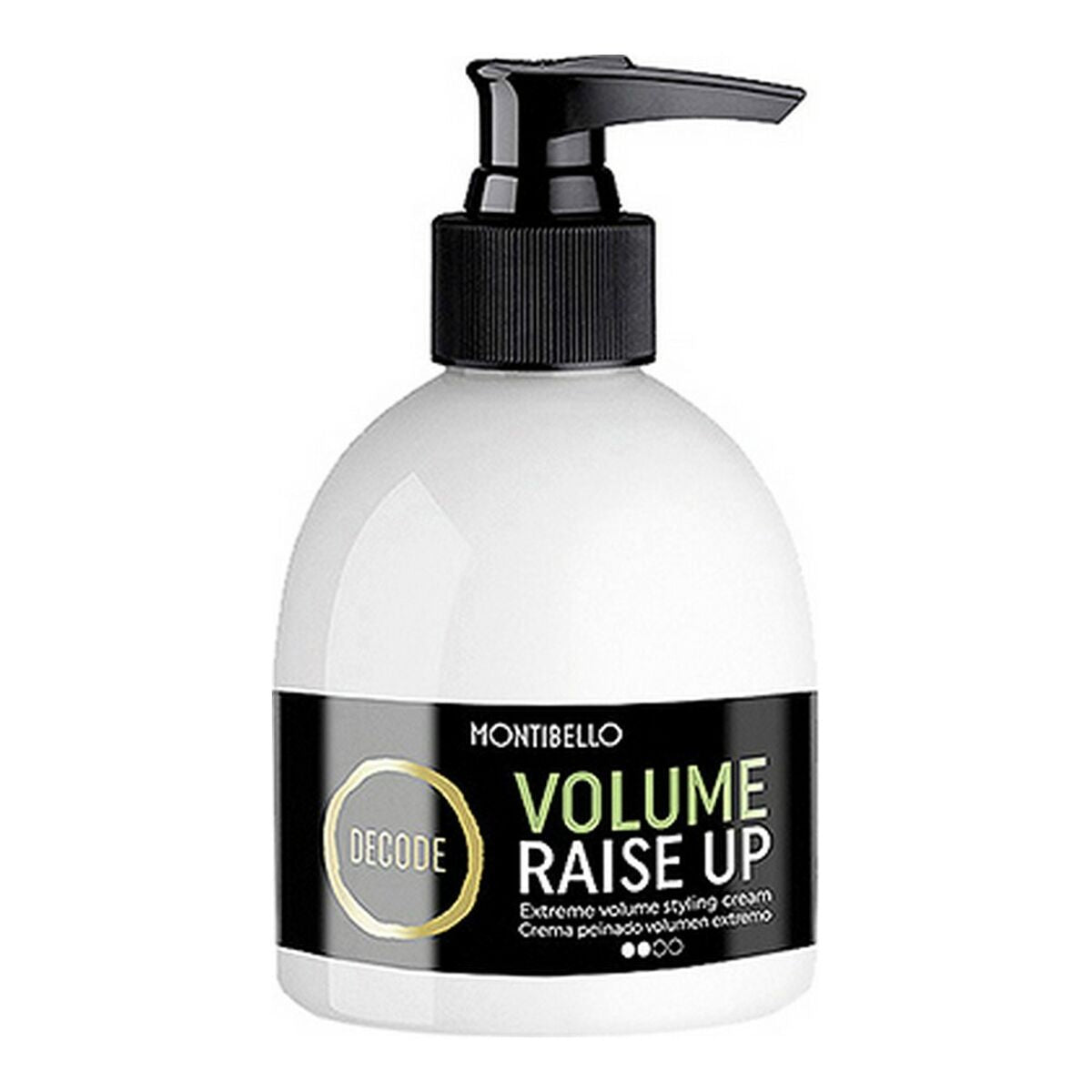 Styling Cream Decode Volume Raise Up Montibello til kvinder hudplejeemballage