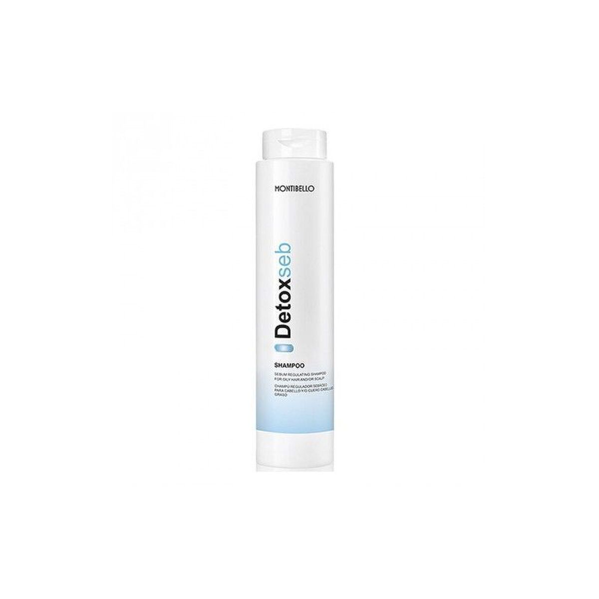 Shampoo Montibello Detox Seb til kvinder shampooflaske