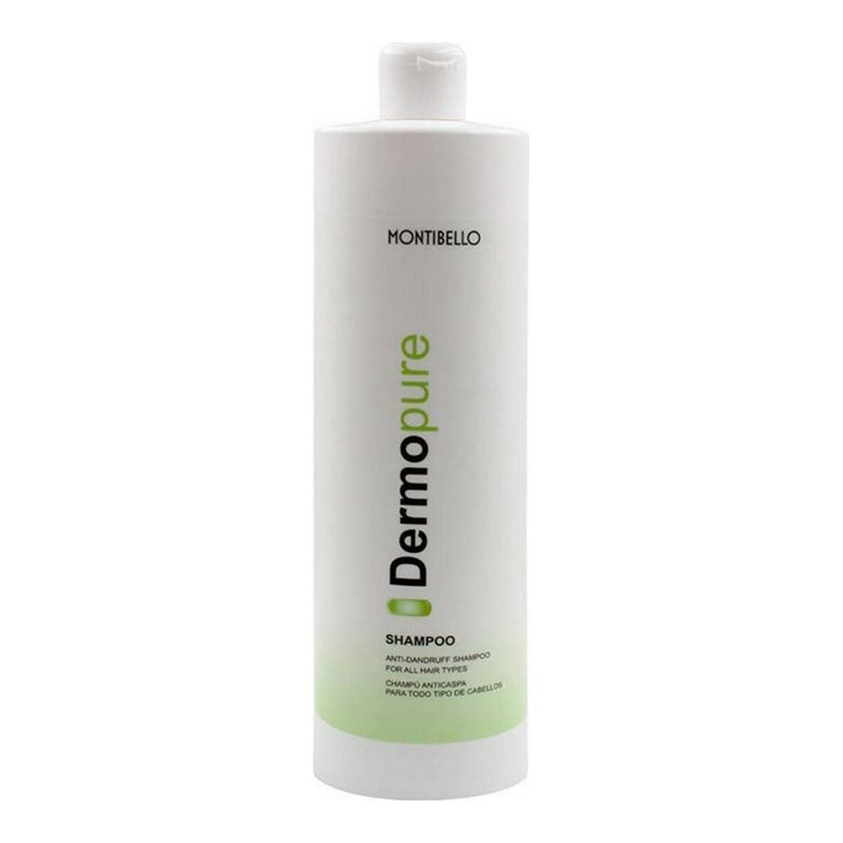 Shampoo Montibello Dermo Pure til kvinder shampooflaske