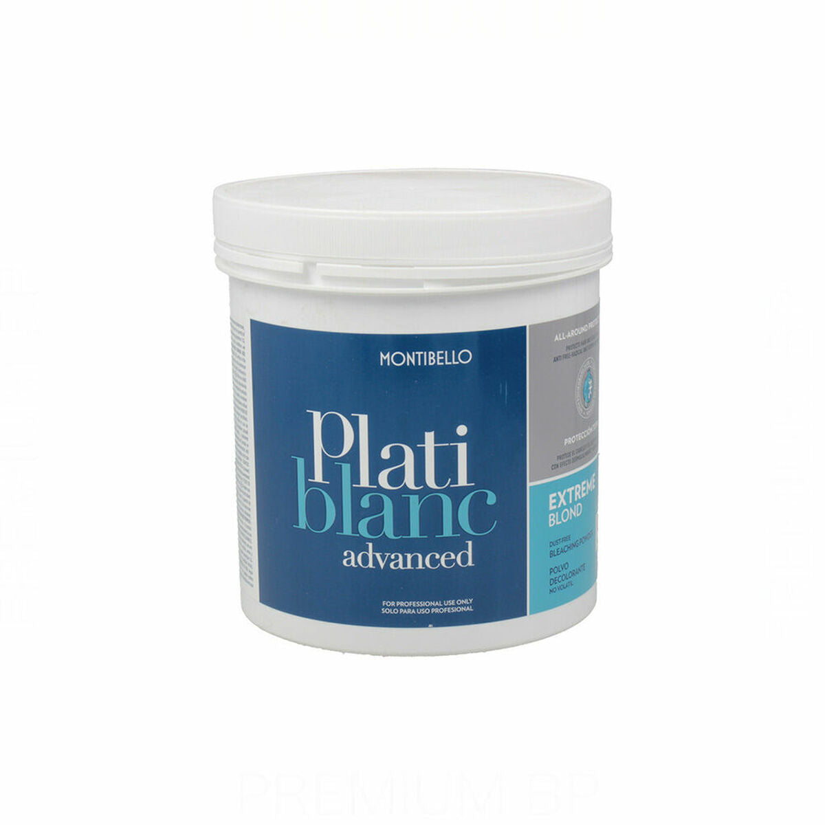Gradual Hair Lightening Produkt Montibello Platiblanc Advanced Extreme produktemballage
