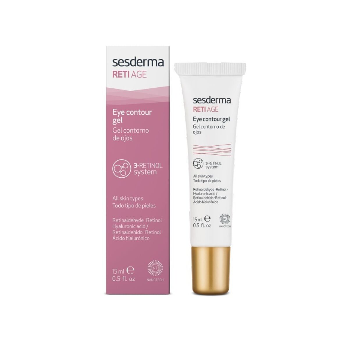 Eye Contour Sesderma Reti Age Gel Lady for Women hudplejeemballage