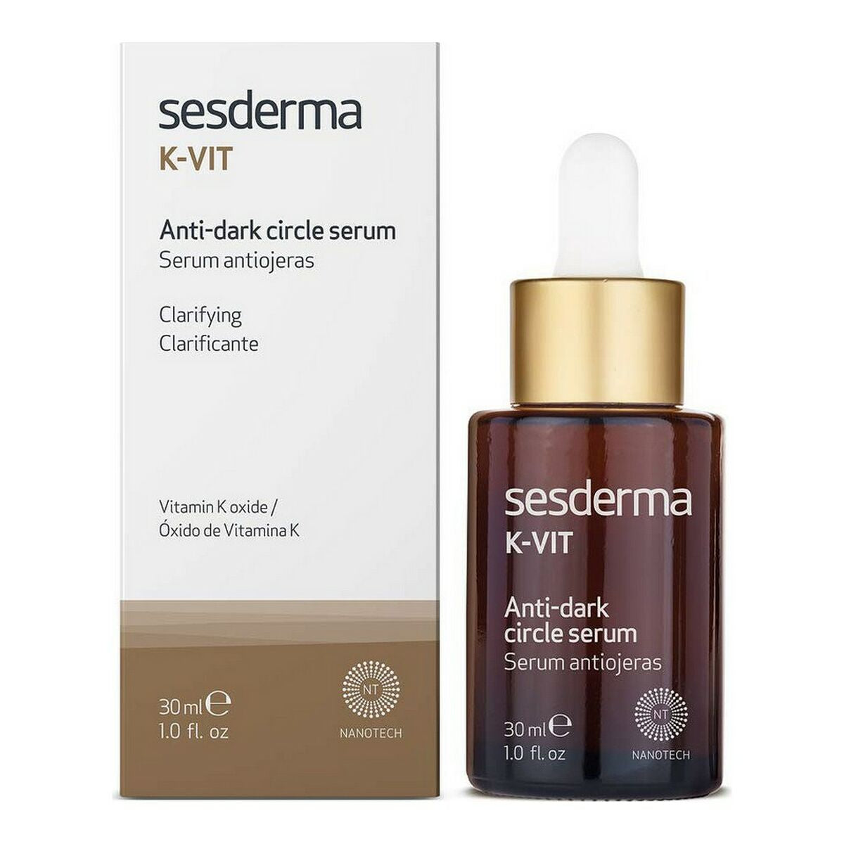 Facial Serum Sesderma Vit Anti-eye poser 30 ml til Damer serumflaske