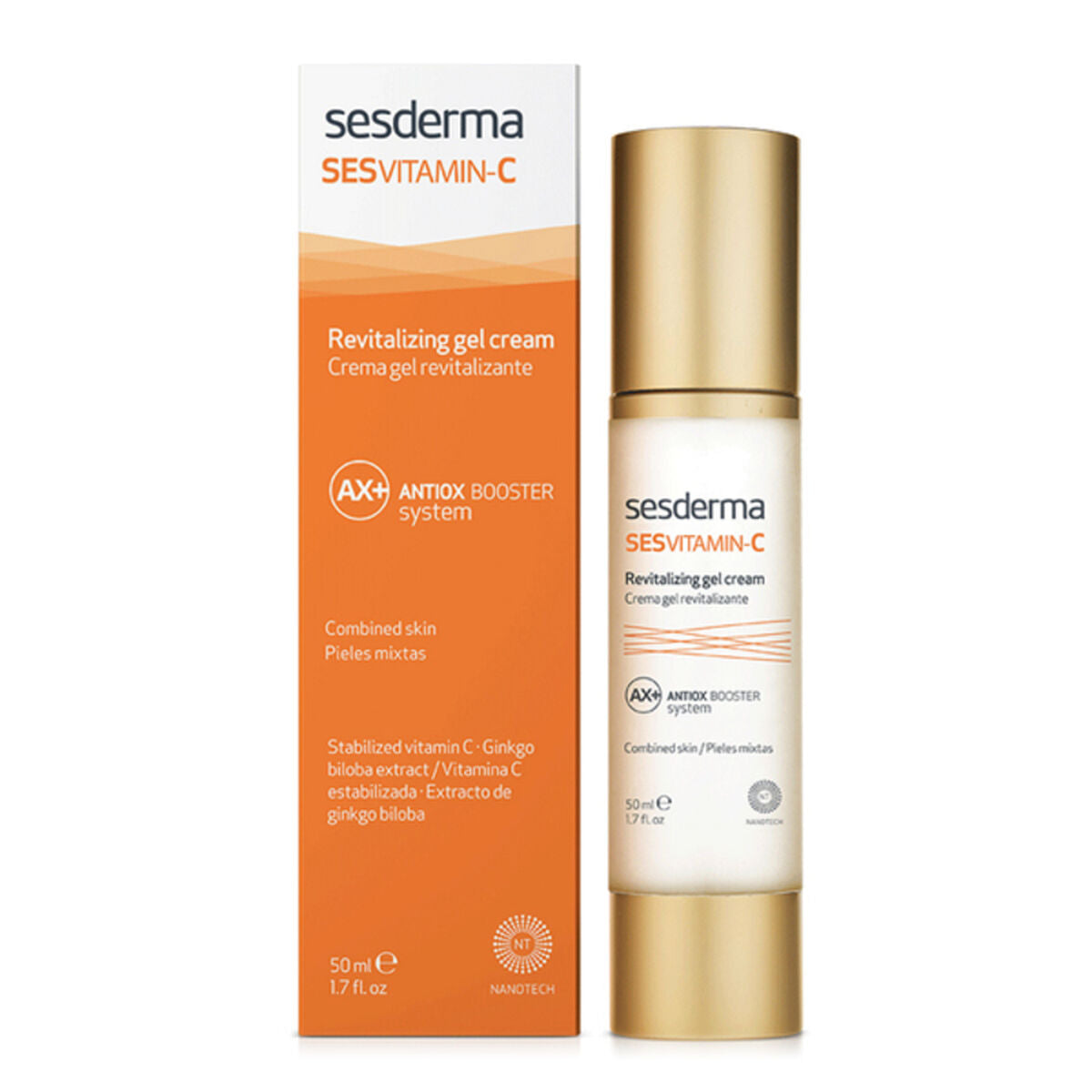Revitalizing Cream Sesderma Vit 50 ml til kvinder hudpleje emballage