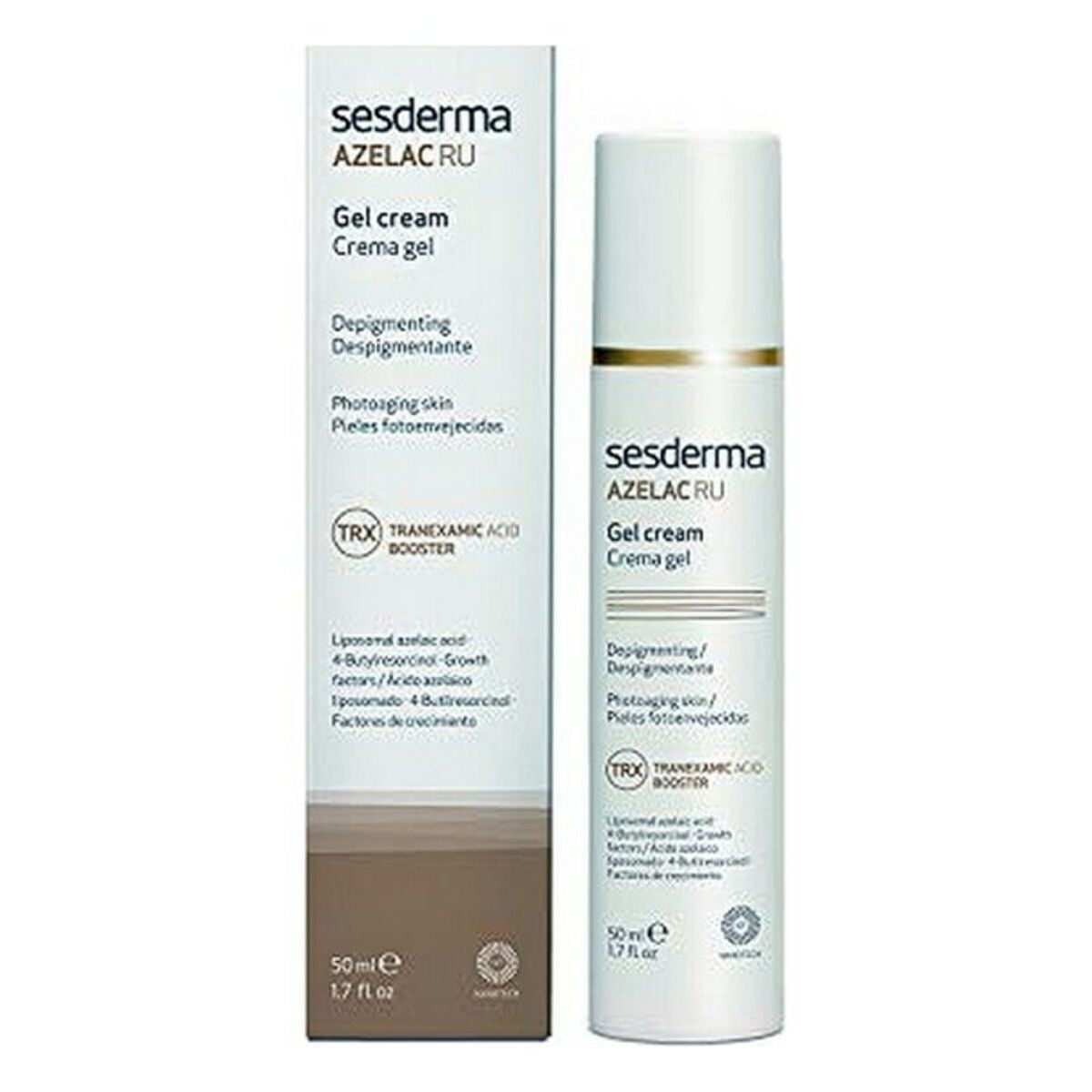 Anti-Pigment Cream Azelac RU Sesderma 9080- (50 ml) 50 ml til kvinder hudpleje emballage