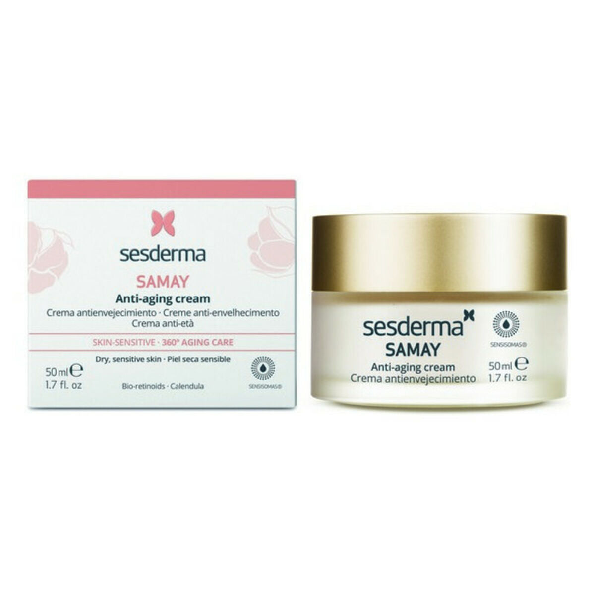 Anti-Ageing Cream Sesderma 9080- 50 ml til kvinder hudpleje emballage