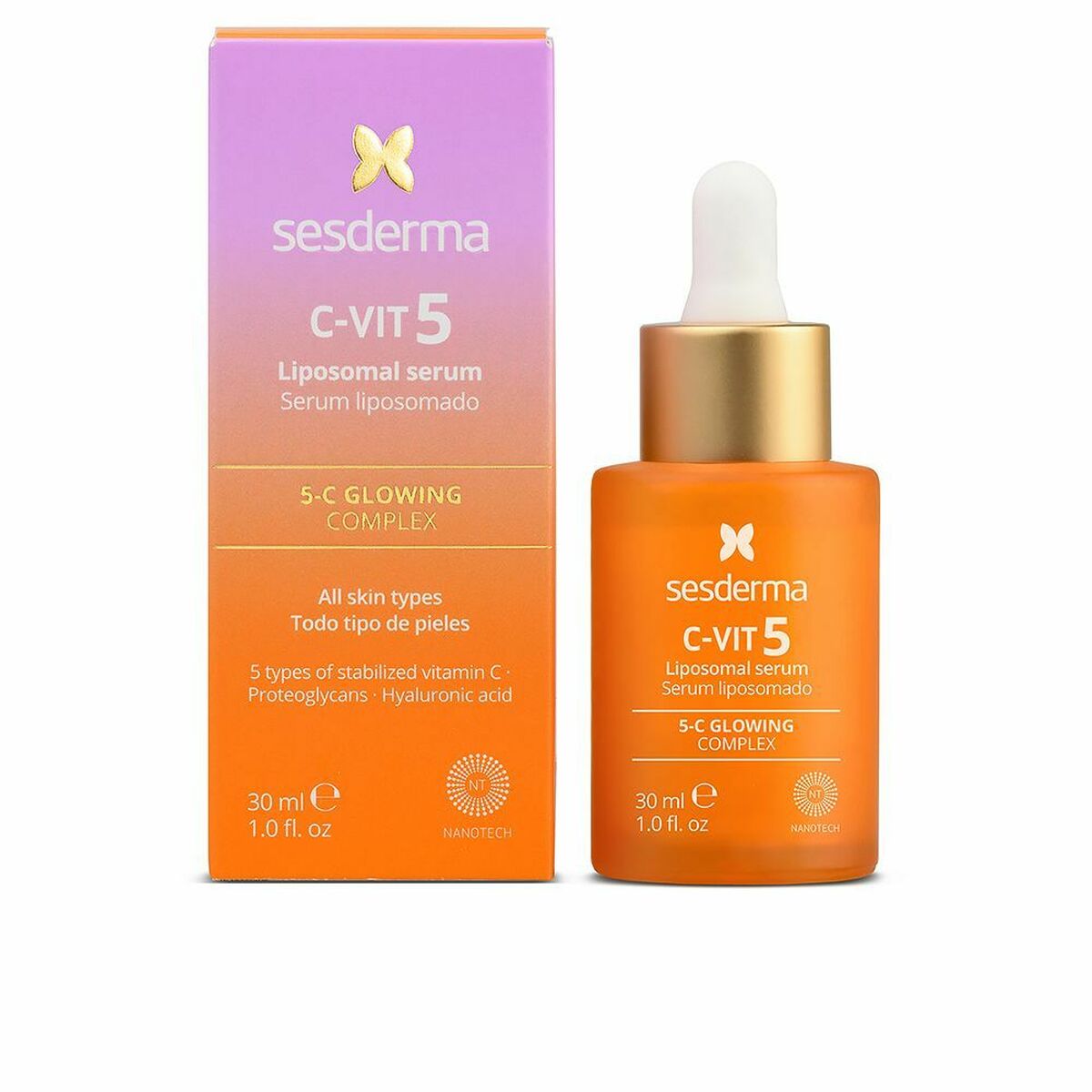 Ansigtsserum Sesderma Vit 30 ml serumflaske