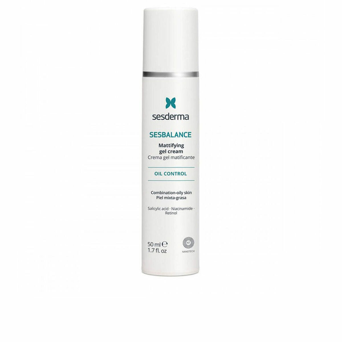 Ansigtscreme Sesderma Sesbalance 50 ml Sebum-Regulating for Women hudplejeemballage