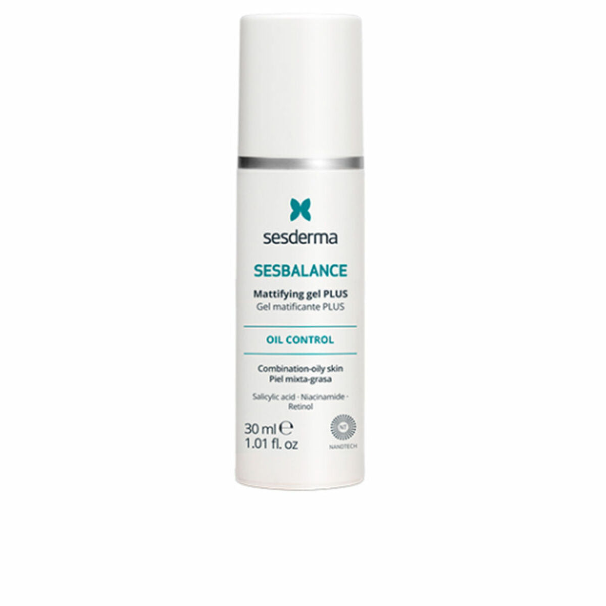 Facial Gel Sesderma Sesbalance 30 ml Sebum-Regulating for Women hudplejeemballage