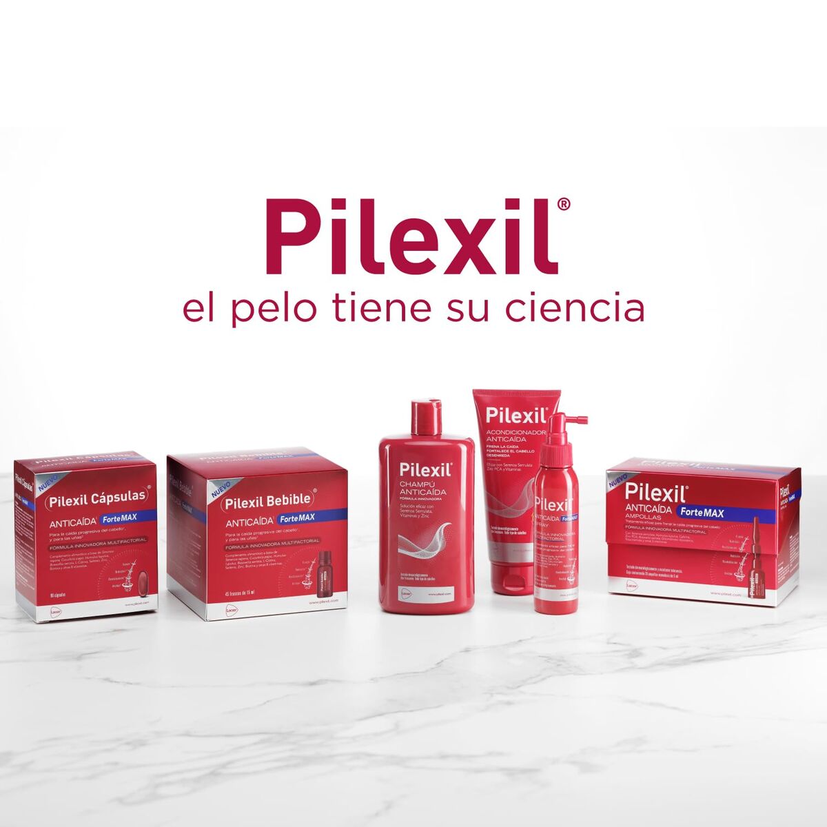 Shampoo Pilexil CHAMPÚ 900 ml shampooflaske