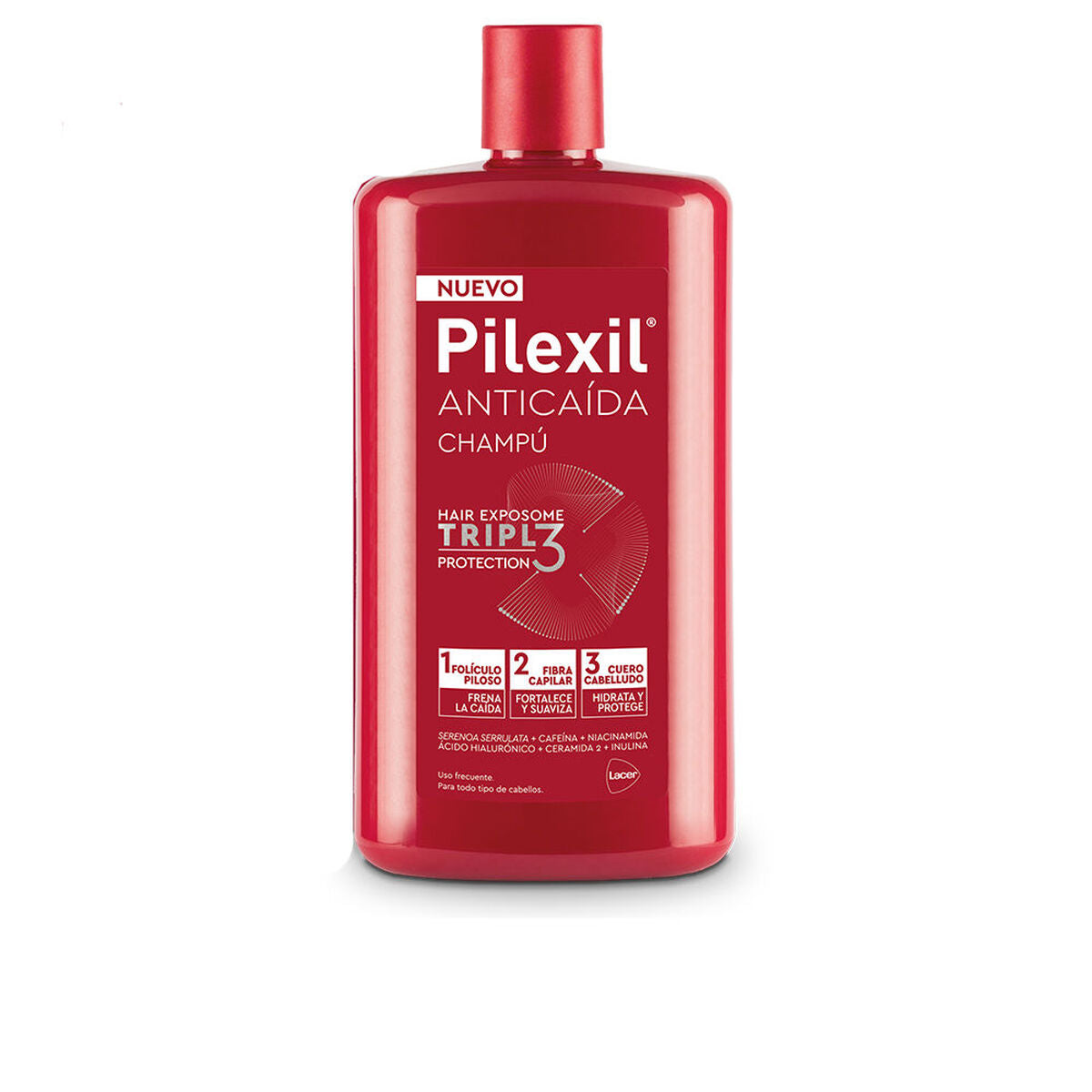 Shampoo Pilexil CHAMPÚ 450 ml shampooflaske