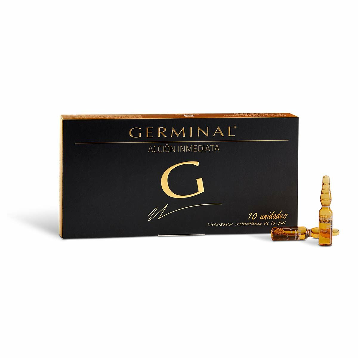 Ampuller Germinal Acción Inmediata 10 enheder 1,5 ml 1,5 ml til kvinder produktemballage