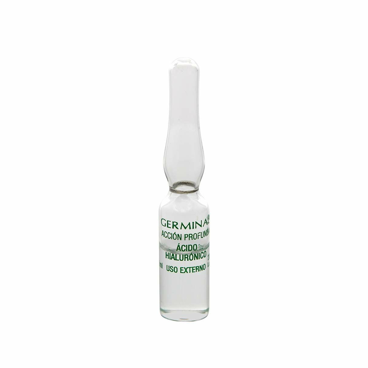 Hyaluronsyre Germinal Acción Profunda 1 ml 30 x 1 ml Ampuller til kvinder produktemballage