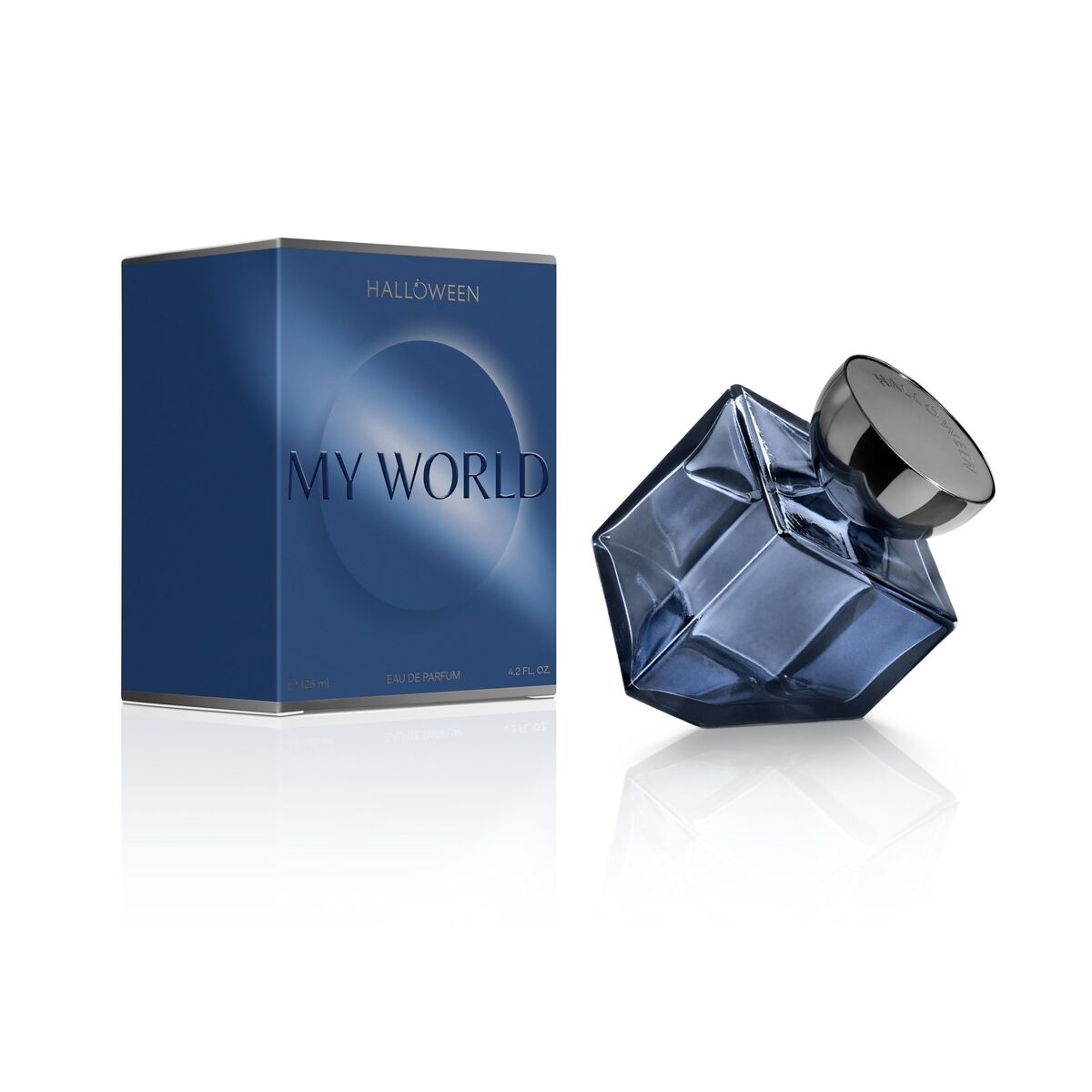 Herreparfume Halloween MY WORLD 125 ml produktemballage