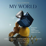 Herreparfume Halloween MY WORLD 125 ml produktemballage